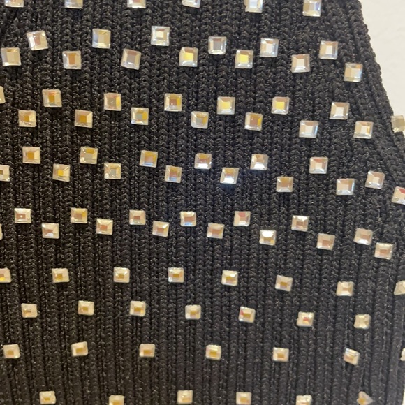 Zara Ribbed Jewel cropped tank top - Picture 5 of 5